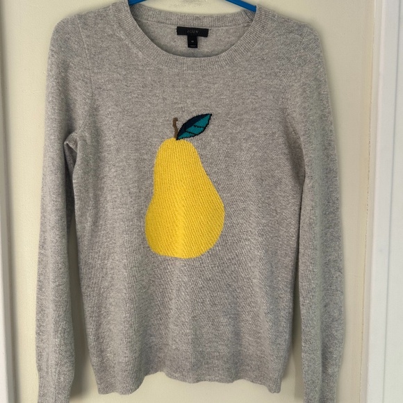 J Crew Pear Sweater - Picture 2 of 5